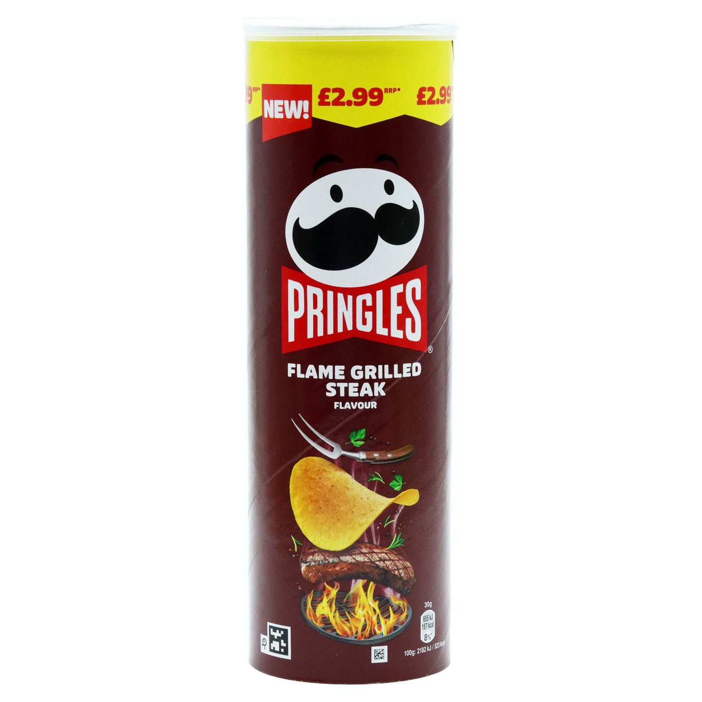 PRINGLES FLAME GRILLED STEAK PM£2.99 04/07/26