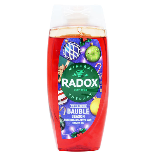 RADOX SHOWER GEL BAUBLE SEASON BLACKCURRANT (C)