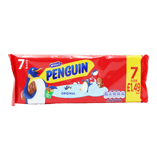 PENGUIN BISCUITS 7PK PM £1.49  07/02/26