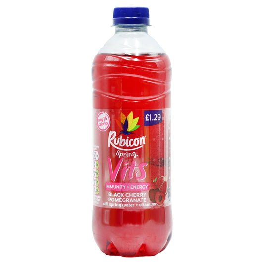 RUBICON VITS BLACK CHERRY STILL PM £1.29 31/01/26
