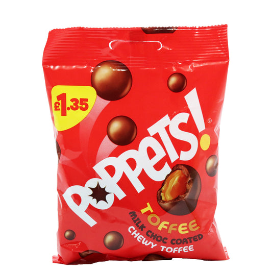 POPPETS TOFFEE POUCH PM£1.35  06/03/26
