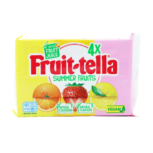 FRUITTELLA SUMMER FRUITS 4 PACK  31/08/26
