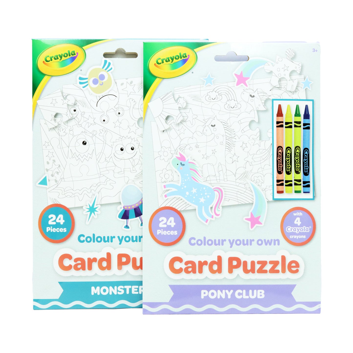 CRAYOLA COLOUR YOUR OWN PUZZLE ASST(C)