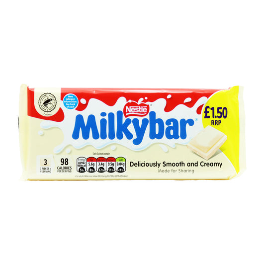 NESTLE MILKYBAR  BLOCK PMP £1.50 02/26