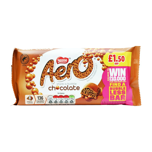 NESTLE AERO BLOCK MILK  PMP £1.50 04/26