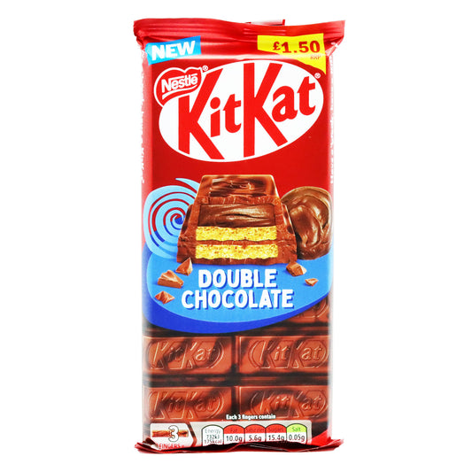 NESTLE KIT KAT DOUBLE CHOC BLOCK  PMP £1.50 02/26