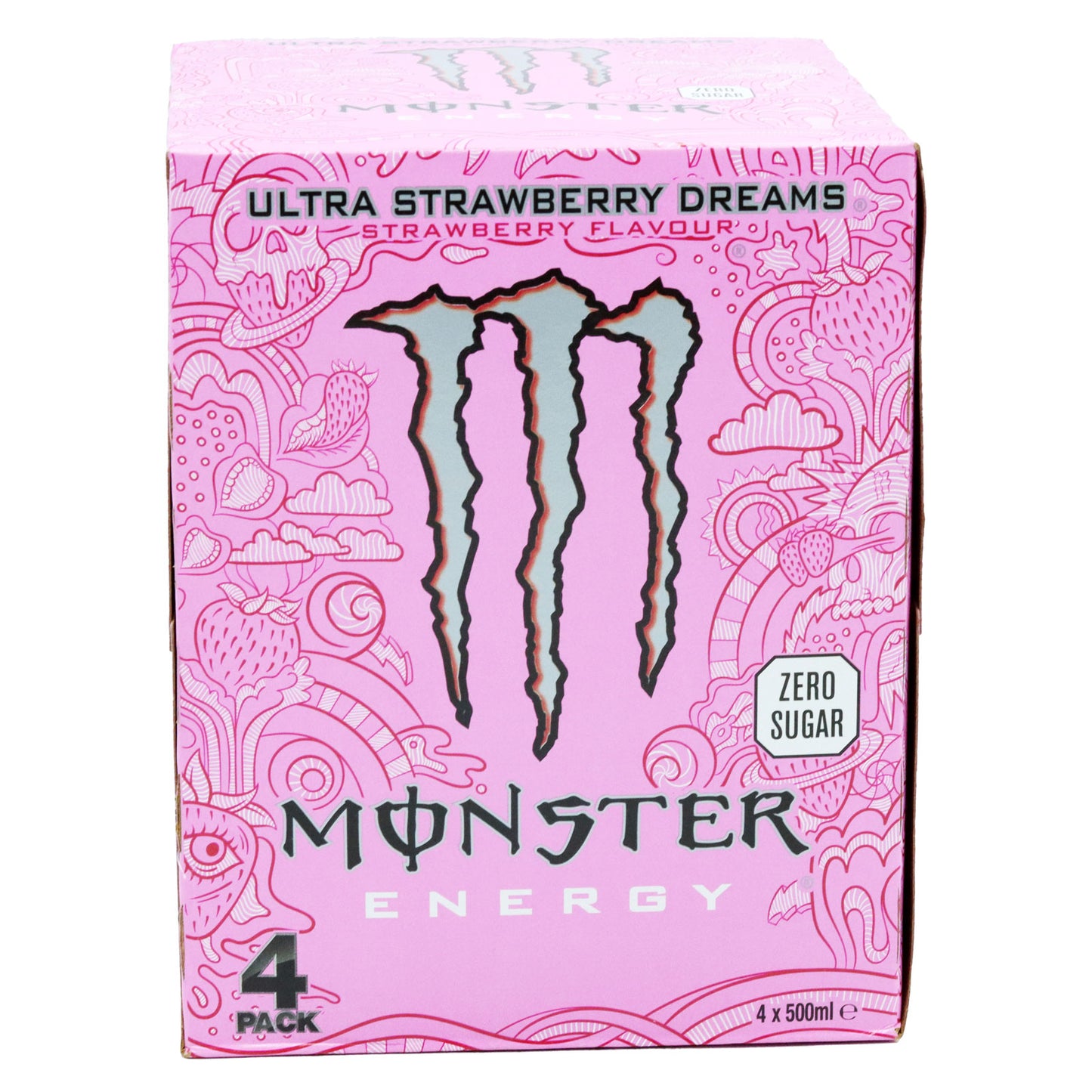 MONSTER ULTRA STRAWBERRY    DREAMS 4PK 31/10/26