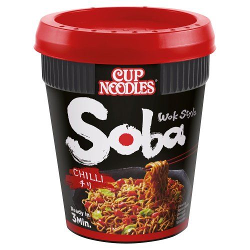 NISSIN SOBA CHILI NOODLES 92G