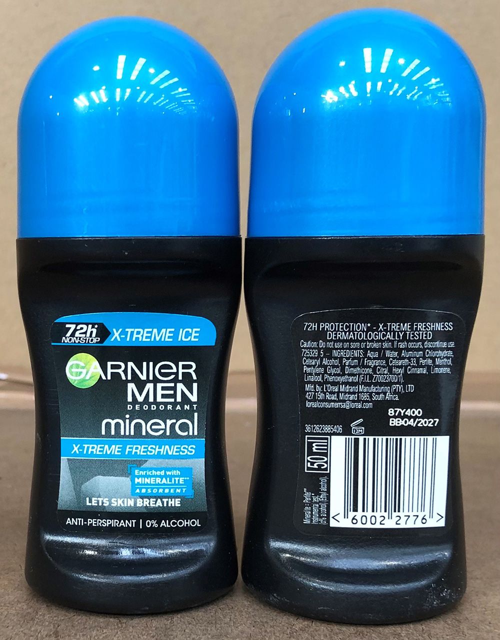 GARNIERÊROLLÊONÊ50MLÊFORÊMENÊXTREMEÊICE (8X6)