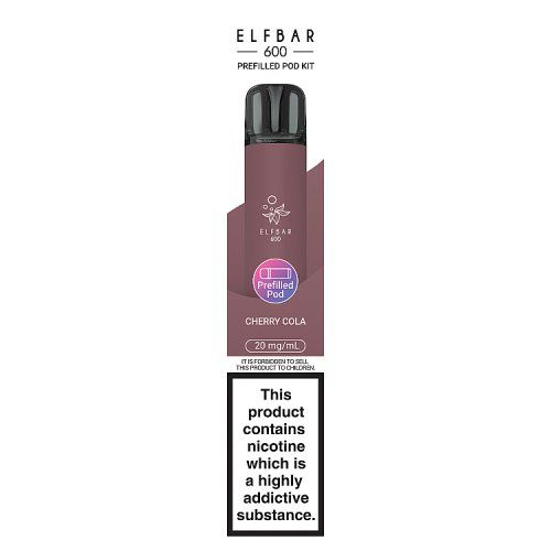 ELFBAR 600 PREFILLED POD KIT CHERRY COLA