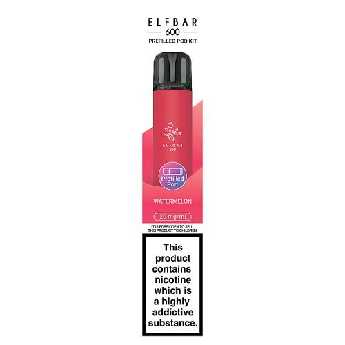 ELFBAR 600 PREFILLED POD KIT WATERMELON