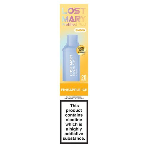 LOST MARY BM600 PREFILLED POD _ 2 PINEAPPLE ICE