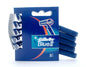 GILLETTE BLUE II  RAZOR FIXED DISPOSABLE CARDED