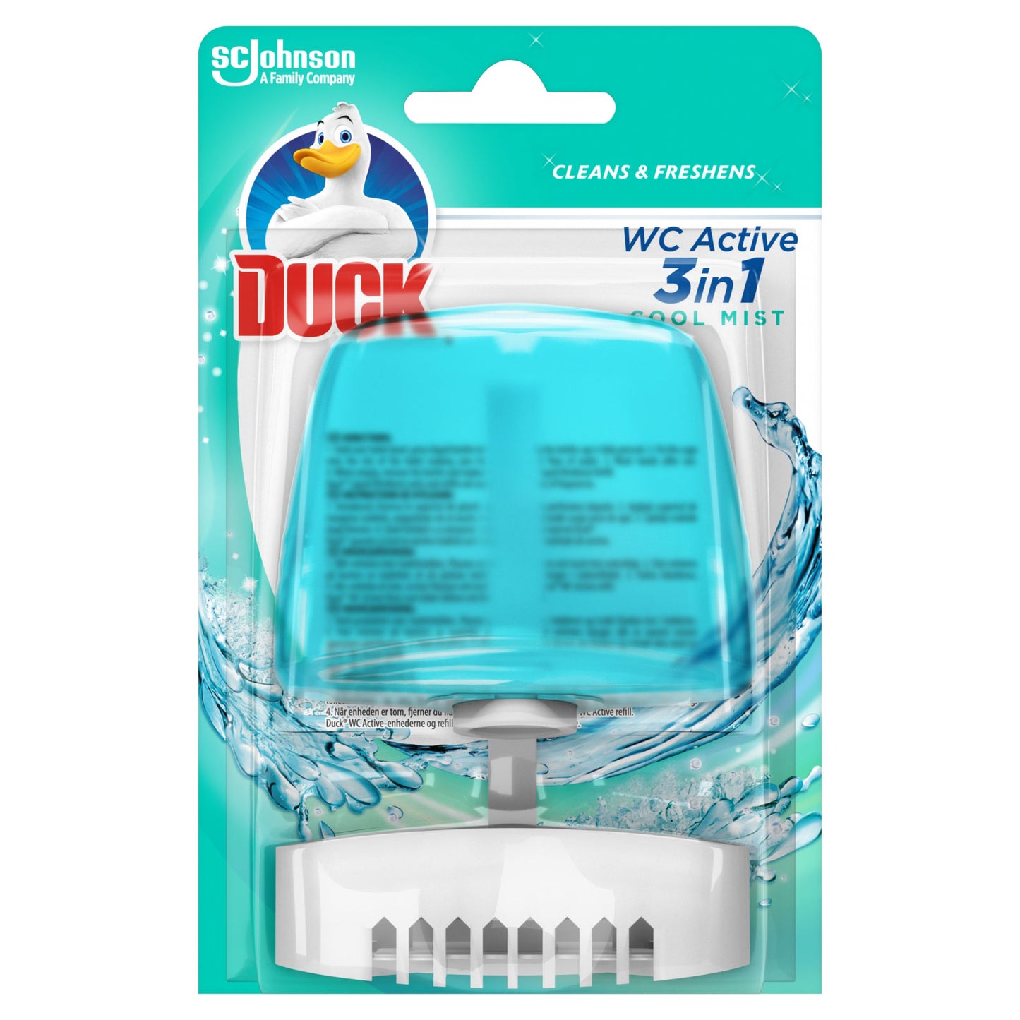 TOILET DUCK LIQUID RIM CAGE COOL MIST