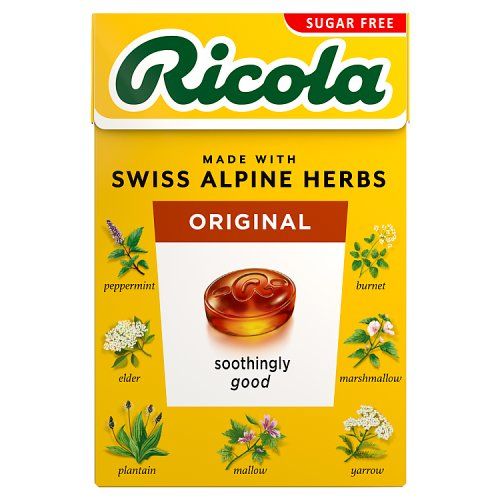 RICOLA HERB SUGAR FREE WITH STEVIA 45G