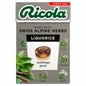 RICOLA LIQUORICE SUGAR FREE BOX 45G