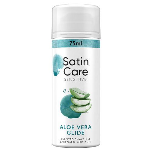 GILLETTE SHAVE GEL 75ML SATIN CARE SENSITIVE