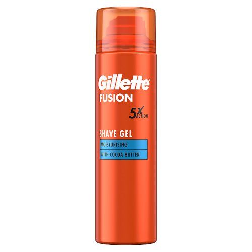 GILLETTE SHAVE GEL 200ML FUSION5 MOISTURISING