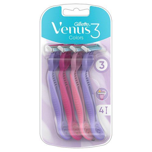 GILLETTE VENUS 3 DISPOSABLE RAZOR 4S
