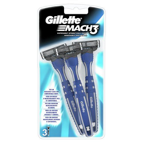 GILLETTE MACH 3 DISPOSABLE RAZOR 3S