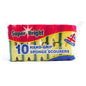 SUPER BRIGHT SPONGE SCOURER HANDY GRIP(D)