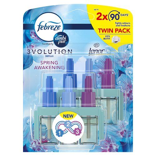 FEBREZE 3VOLUTION REFILL 20ML TWIN PACK SPRING AWAKENING