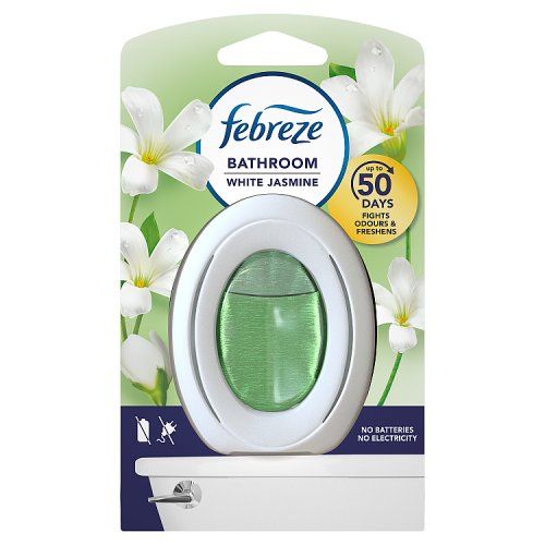 FEBREZE BATHROOM AIR FRESHENER WHITE JASMINE