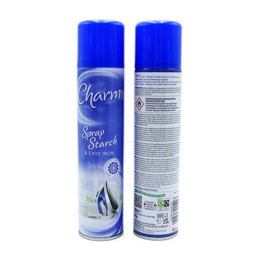 CHARM SPRAY STARCH EASY IRON 09/02/28