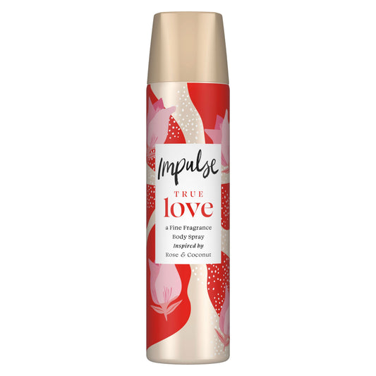 IMPULSE BODY SPRAY 75ML TRUE LOVE