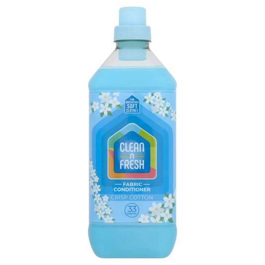 CLEAN & FRESH FABRIC CONDITIO CRISP COTTON 33 WASH