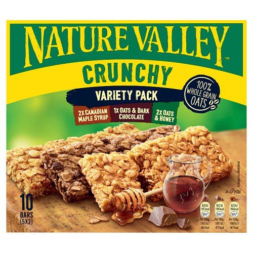 NATURE VALLEY CRUNCHY VARIETY PACK 5X42G