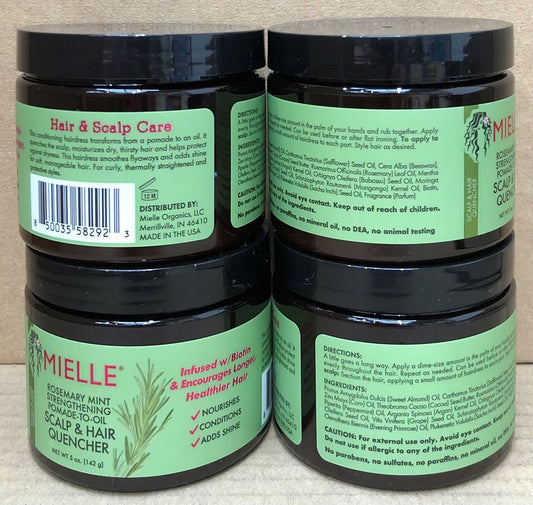 MIELLE ROSEMARY MINT POMADE QUENCHER 5OZ