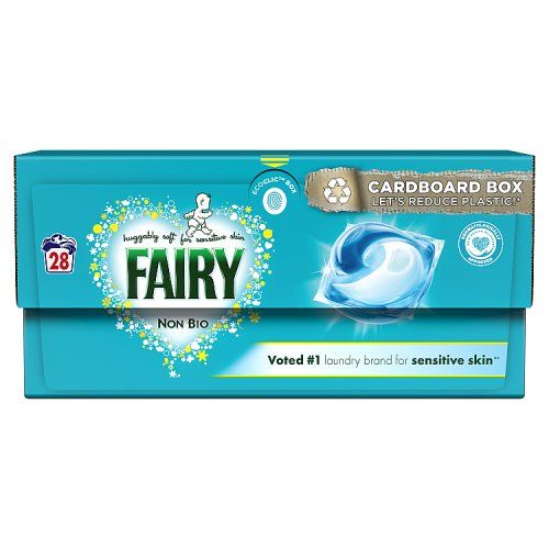 FAIRY NON BIO PODS 28W FOR SENSITIVE SKIN
