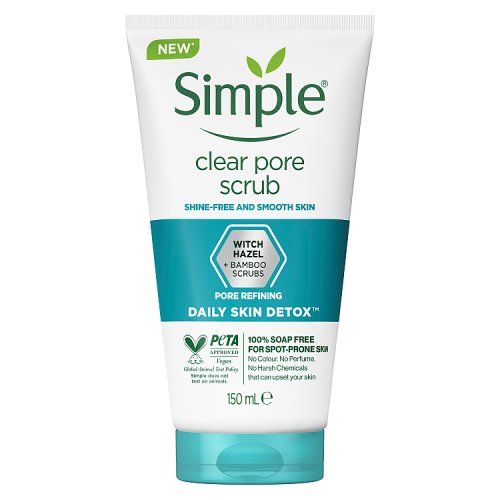 SIMPLE DAILY DETOX CLEAR PORE SCRUB 150ML