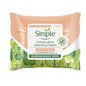 SIMPLE PROTECT 'N' GLOW CLEANSING WIPES 20S