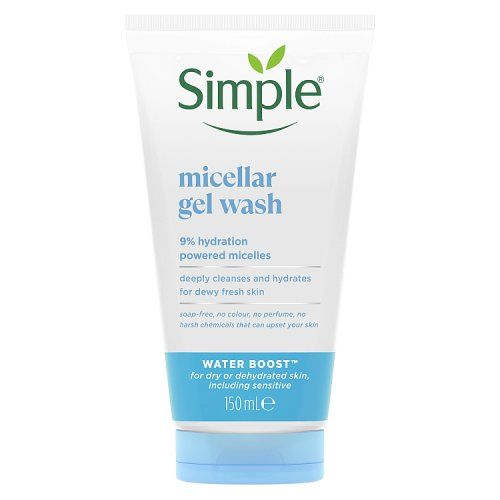 SIMPLE FACE WASH GEL MICELLAR WATER BOOST 150ML