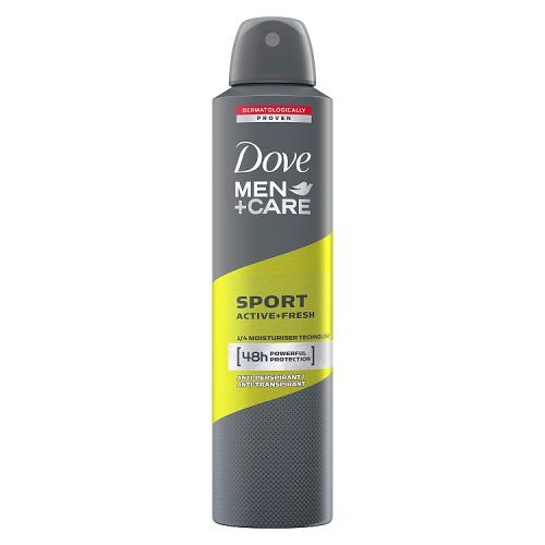DOVE DEO 250ML FOR MEN SPORT ACTIVE (FOR SALE IN AFRICA, ASIA & AMERICA ONLY)