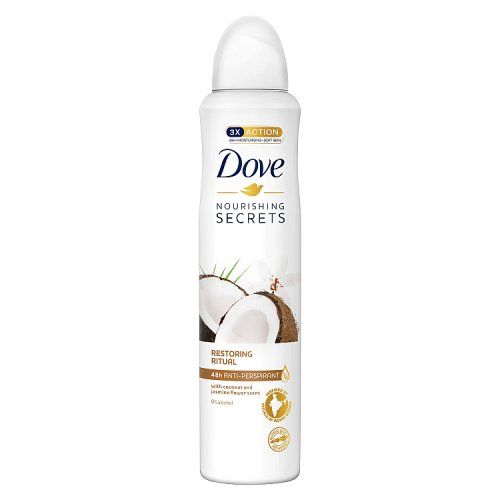 DOVE DEO SPRAY 250ML COCONUT
