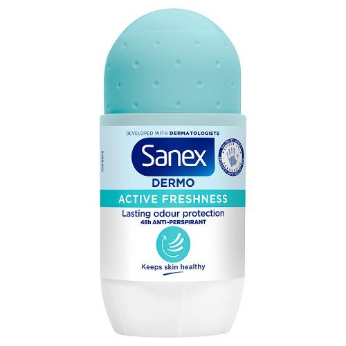 SANEX DEODORANT ROLL ON 50ML ACTIVE FRESH