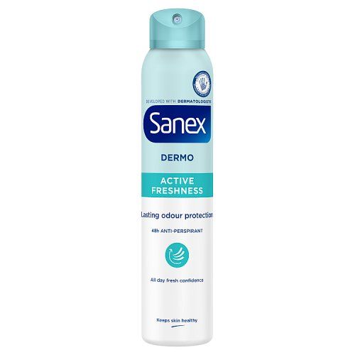 SANEX DEO SPRAY 200ML ACTIVE FRESH