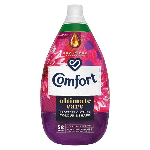 COMFORT FABRIC CONDITIONER ULTIMATE CARE 58 WASH PASSION