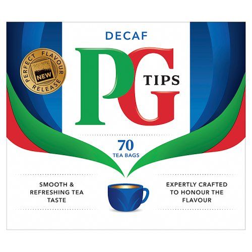 PG TIPS DECAF TEABAGS 70S