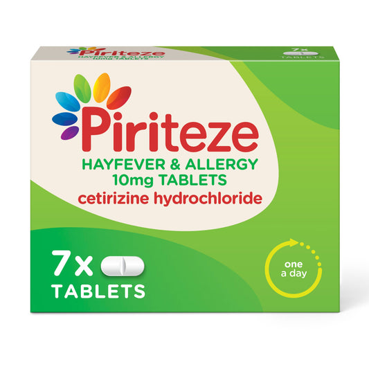 PIRITEZE ALLERGY TABLETS 7S 10MG
