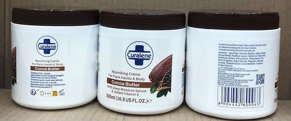CURALENE NOURISHING CRéME 500ML COCOA BUTTER