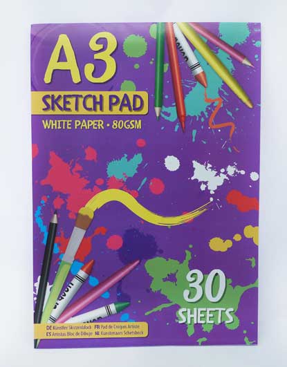A3 SKETCH PAD 30SHT (R)