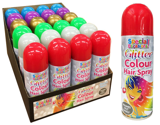 HAIR GLITTER SPRAY IN DISPLAY (R)
