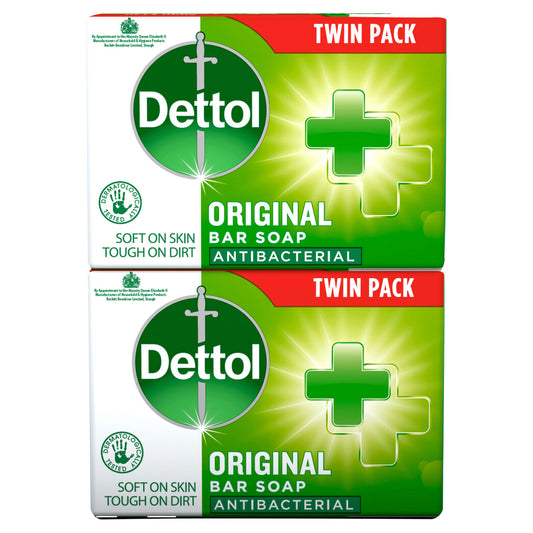 DETTOL BAR SOAP ORIGINAL 2X100GM