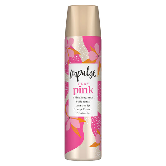 IMPULSE BODY SPRAY 75ML VERY PINK