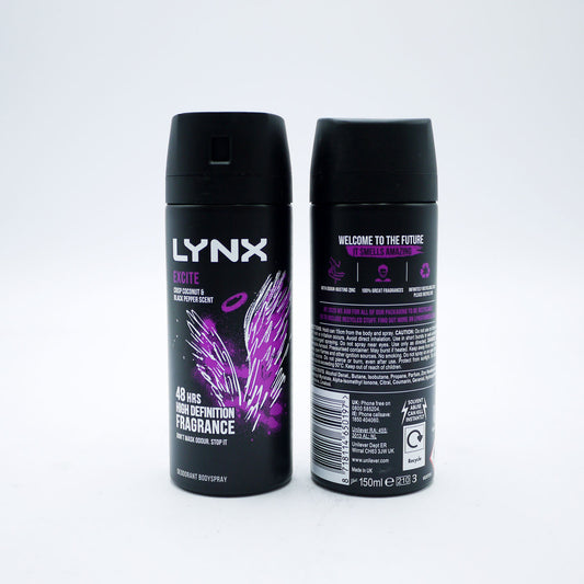 LYNX BODYSPRAY 150ML EXCITE