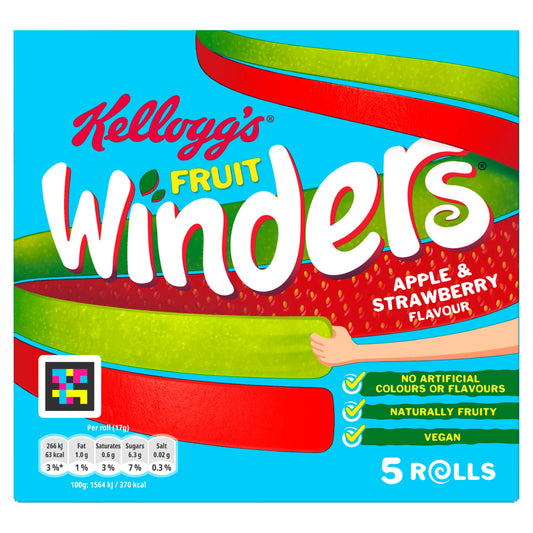 KELLOGGS FRUIT WINDERS APP/STRAW 5PK 27/01/26